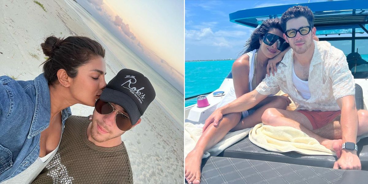 Nick and Priyanka give couple goals in their latest beach vacation pics!